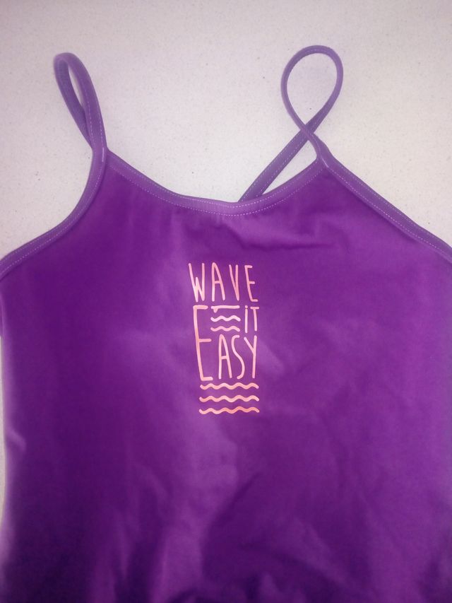 Bañador de niña talla 8-10