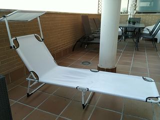 Tumbona plegable de segunda mano en WALLAPOP