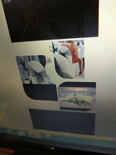 #Lazos Organza Silla Boda o celebraciones