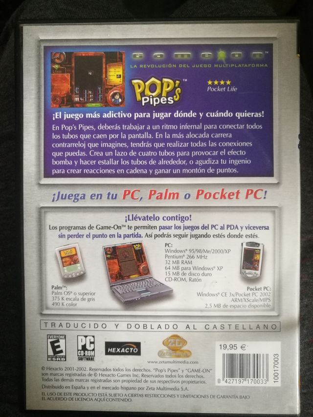 Juego pc Pop, s Pipes