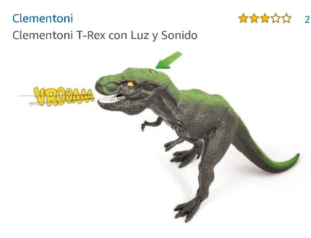 JUEGO El retorno de T-Rex CLEMENTONI