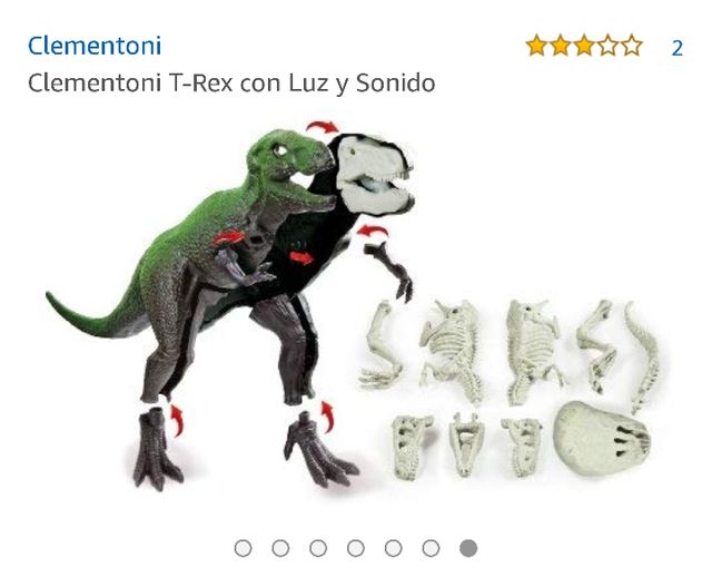 JUEGO El retorno de T-Rex CLEMENTONI