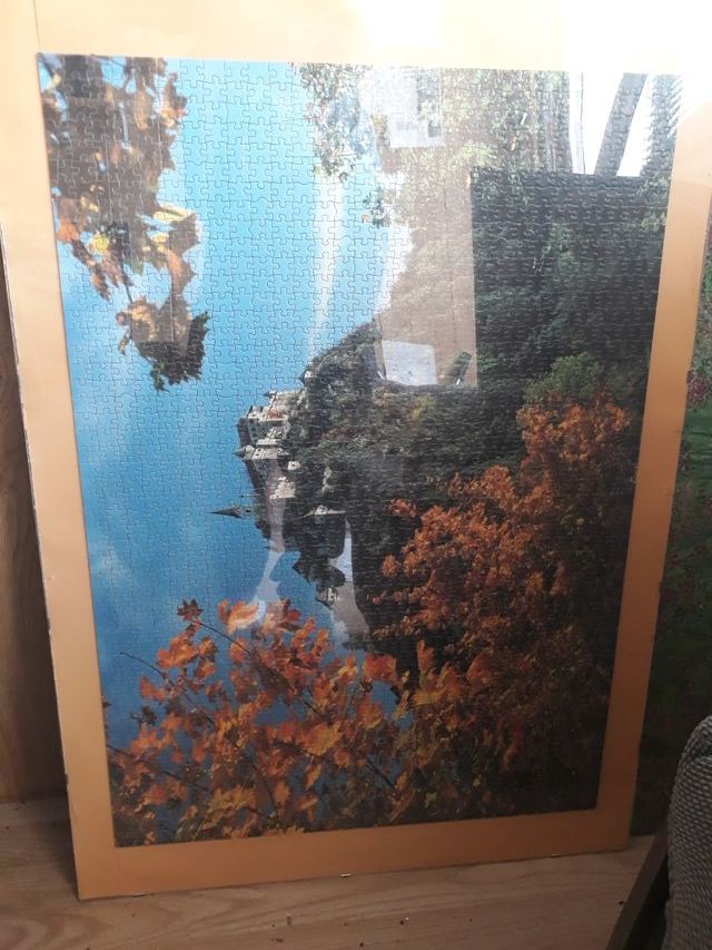 Puzzle foto castillo.