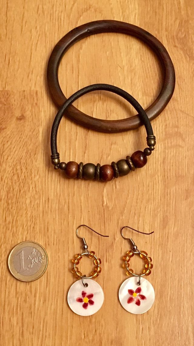 Conjunto bisutería Natura