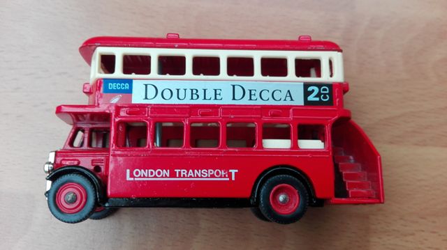 BUS LONDRES METALICO 8.5 cm