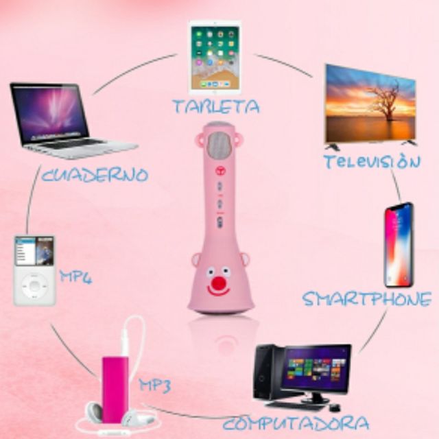 MICROFONO KARAOKE BLUETOOTH