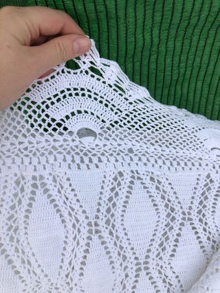 Colcha de ganchillo para cama 135 150 de segunda mano por 55 Colcha antigua. Ganchillo 135 150 | eBay