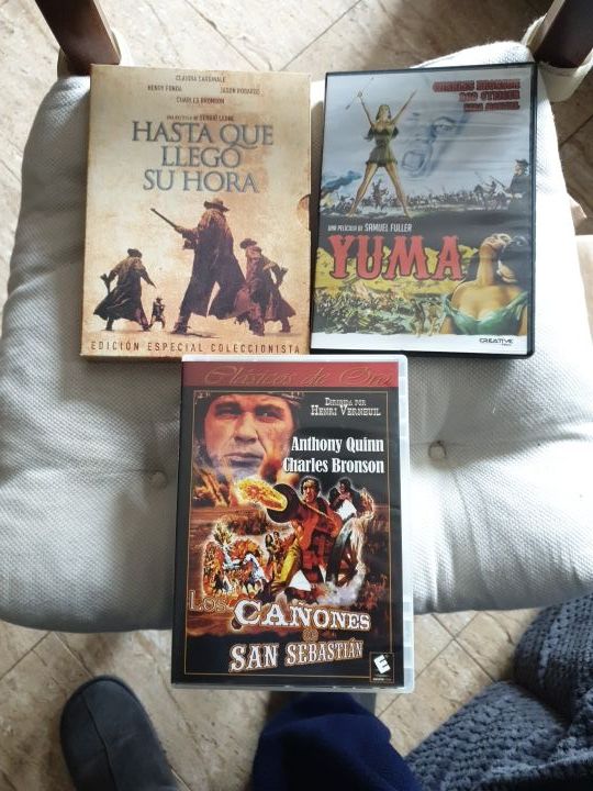 3 dvd de charles bronson