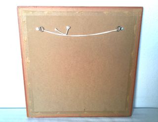 Cuadro bordado vintage