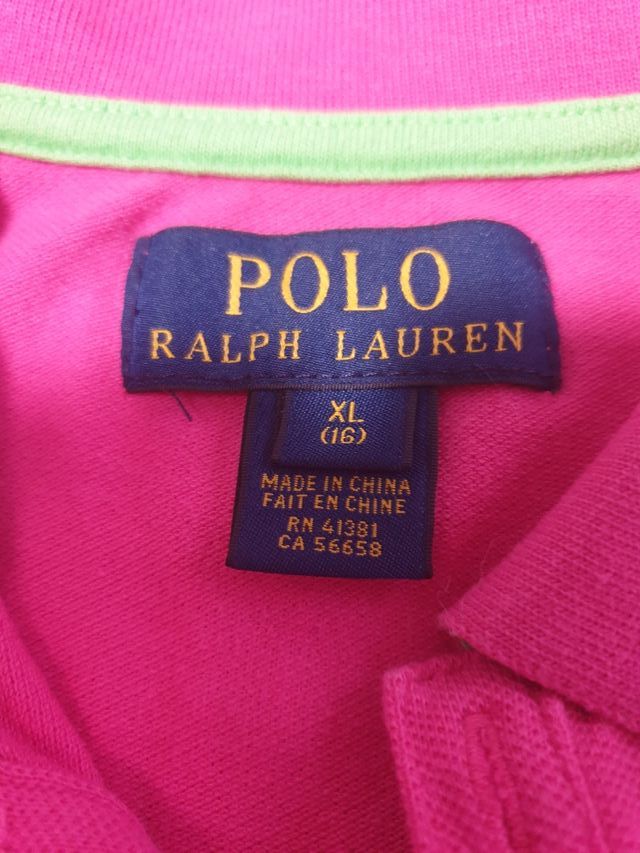 Camiseta Ralh Lauren 16 años#adolfo Domínguez