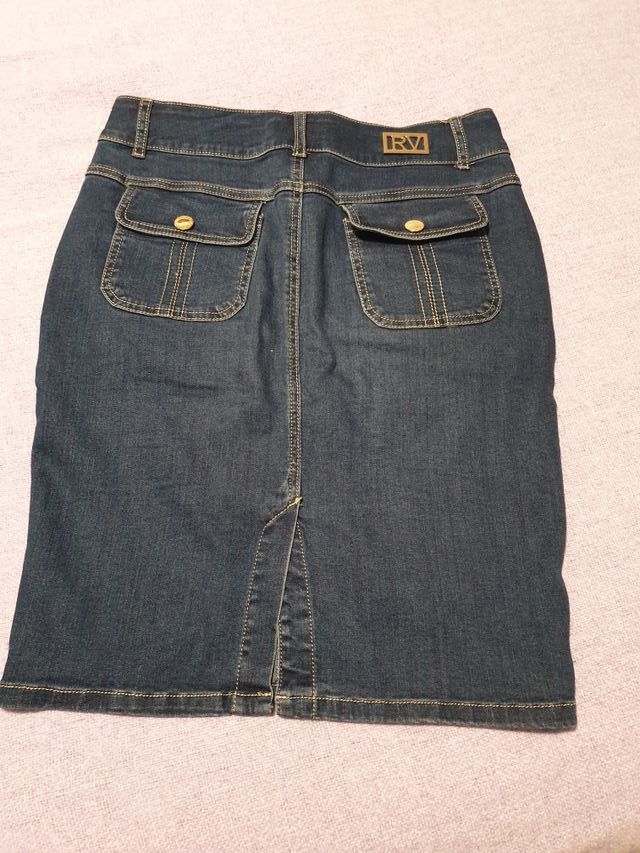 Falda vaquera Roberto Verino talla M
