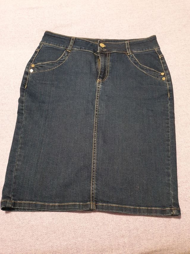 Falda vaquera Roberto Verino talla M