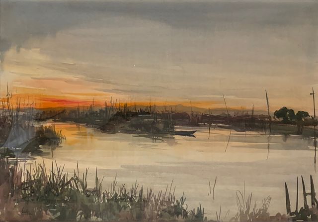 ACUARELA ORIGINAL DE JOSÉ ESTELLÉS