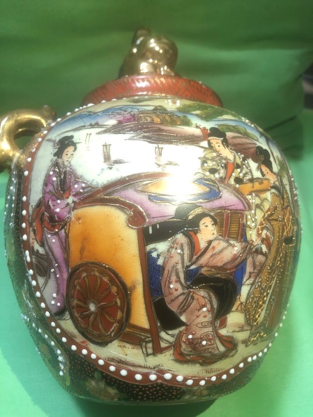 Tibor porcelana de China