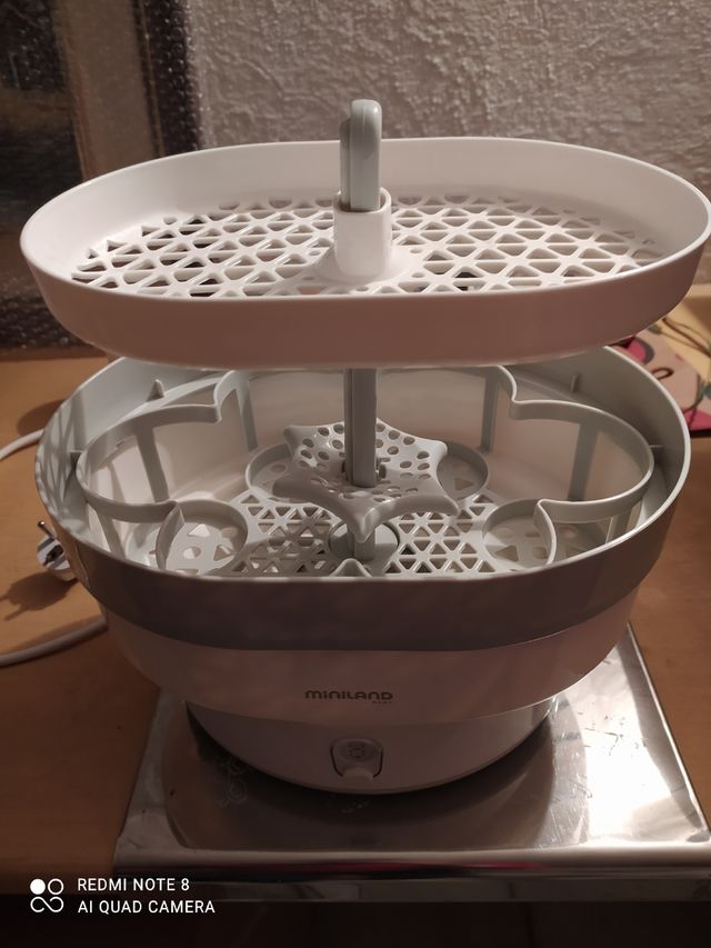 Esterilizador marca miniland baby eléctrico