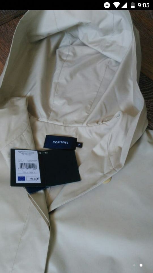 Gabardina CORTEFIEL NUEVA T.S/M