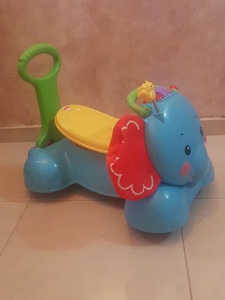 correpasillos elefante fisher price