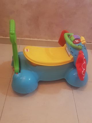 correpasillos elefante fisher price