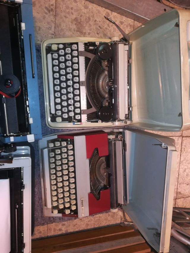 maquinas de escribir