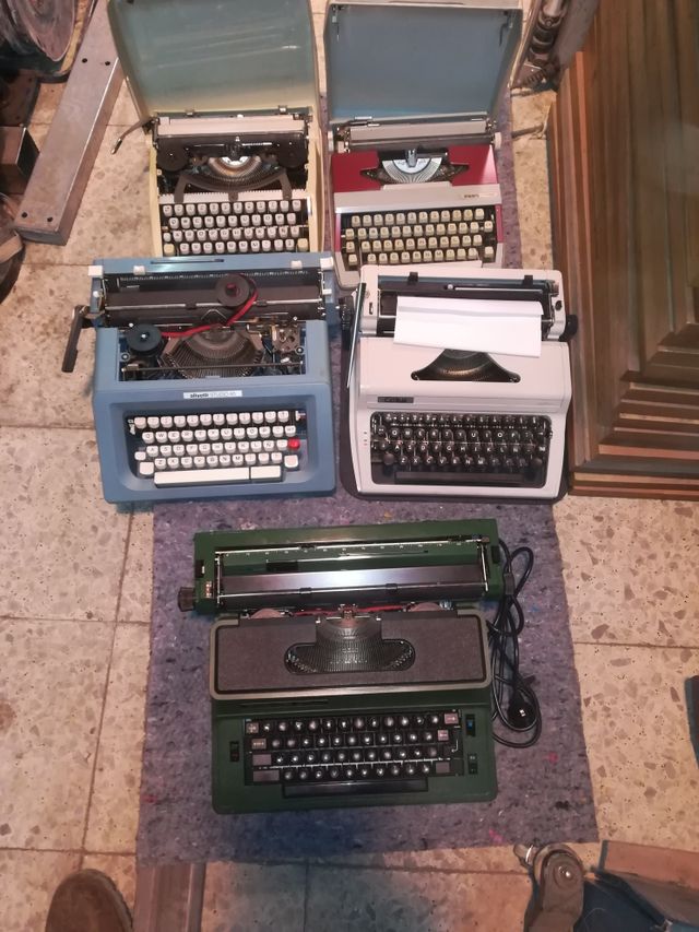 maquinas de escribir