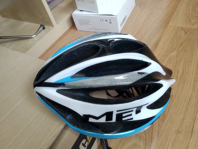 casco bicicleta met