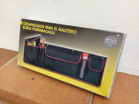 organizador para el maletero