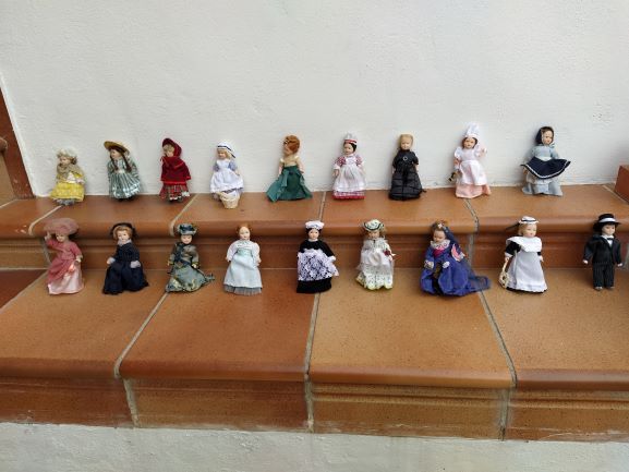 muñequitas de porcelana