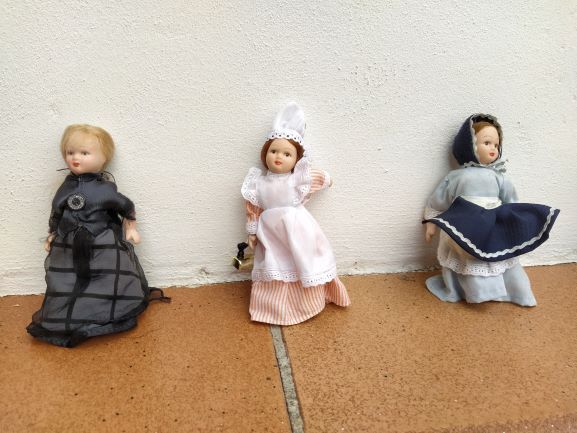 muñequitas de porcelana