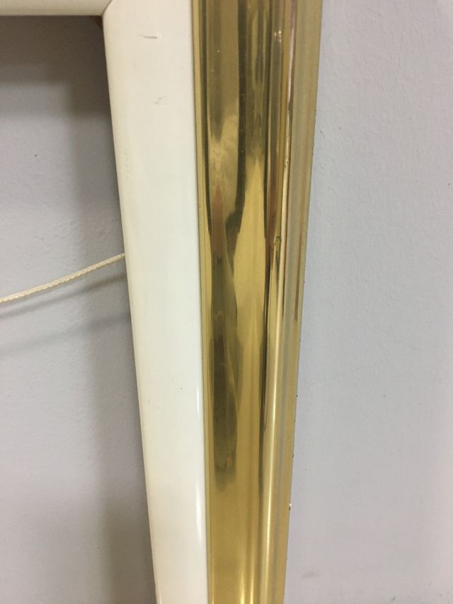 Marco dorado- blanco (50x 60)