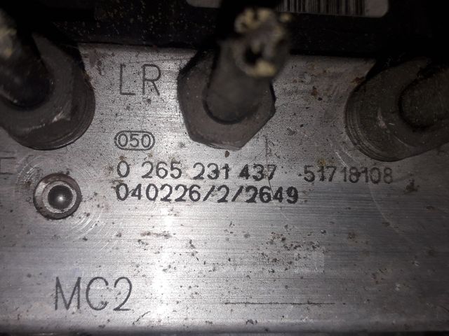 modulo abs fiat- alfa romeo