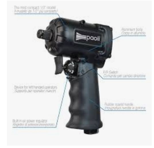 Máquina de impacto PAOLI DP 1050 de 1/2" NUEVA