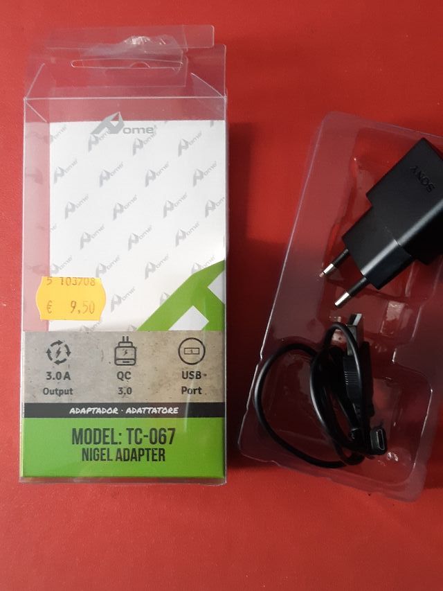 CARGADOR NUEVO SONY  PARA MOVIL