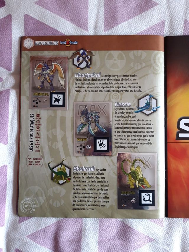 Álbum Invizimals Original PANINI