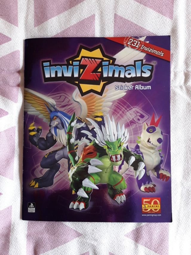 Álbum Invizimals Original PANINI