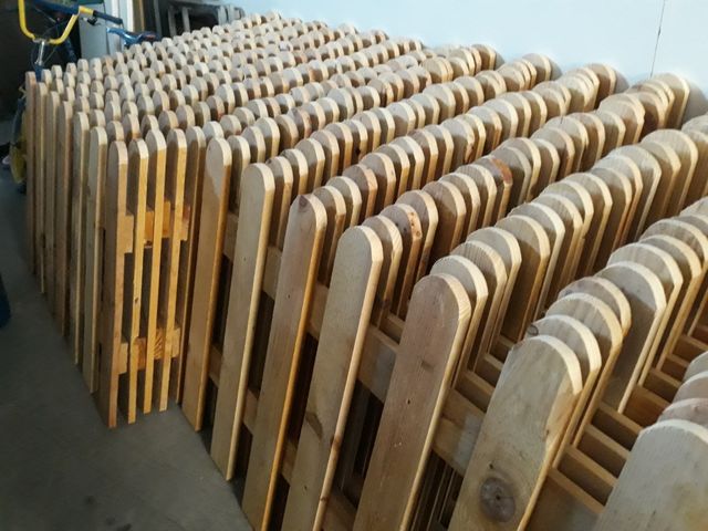 Vallas de madera maciza 2cm de grosor de segunda mano por 7,5 € en