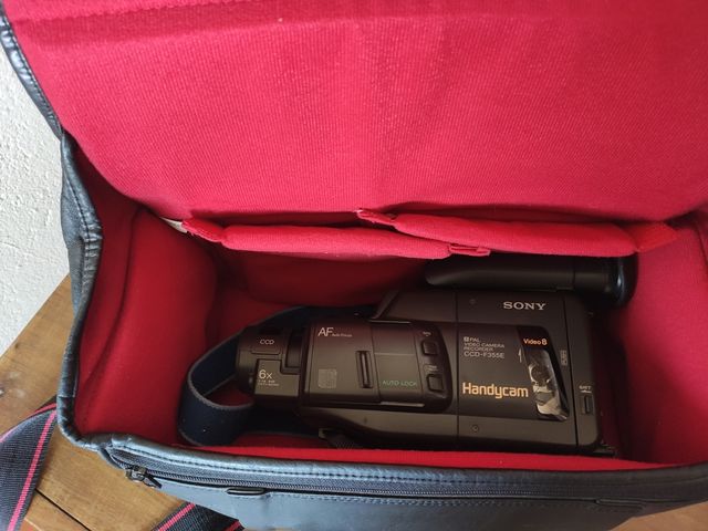 VIDEO CAMARA SONY VINTAGE MOD CCD-F355E