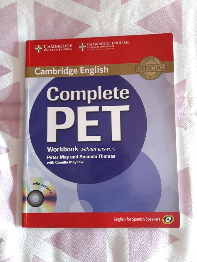 Libros Inglés PET CAMBRIDGE