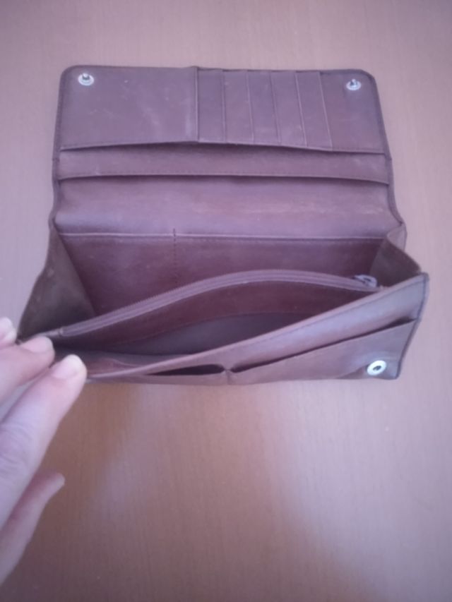 BILLETERO MANDARINA DUCK, Original.