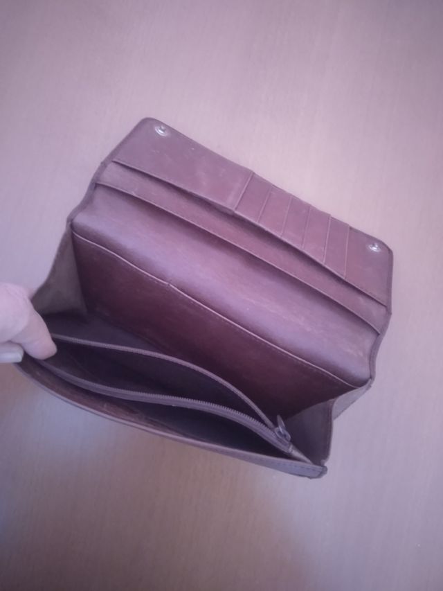 BILLETERO MANDARINA DUCK, Original.