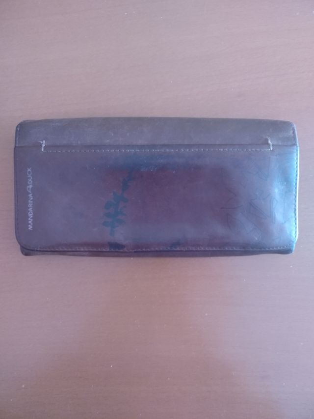 BILLETERO MANDARINA DUCK, Original.