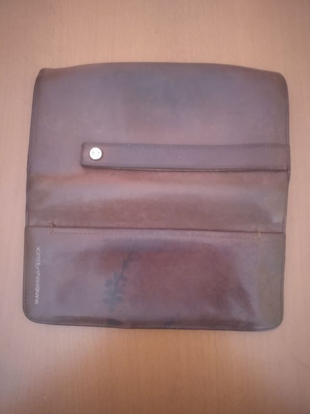 BILLETERO MANDARINA DUCK, Original.