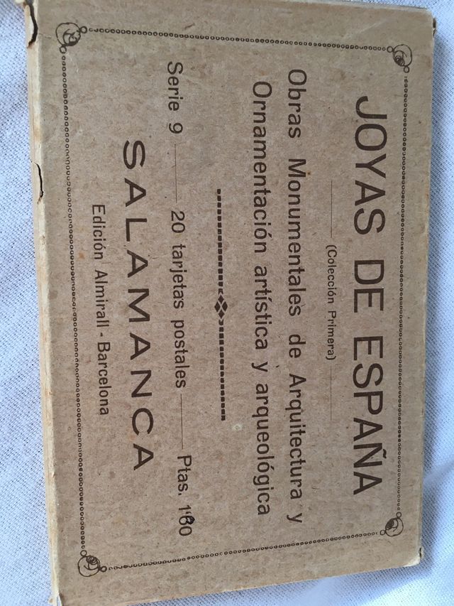 Joyas de España 20 postales de Salamanca