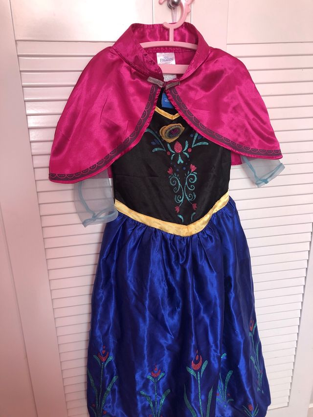 Disfraz Disney Anna Frozen 5-6 años