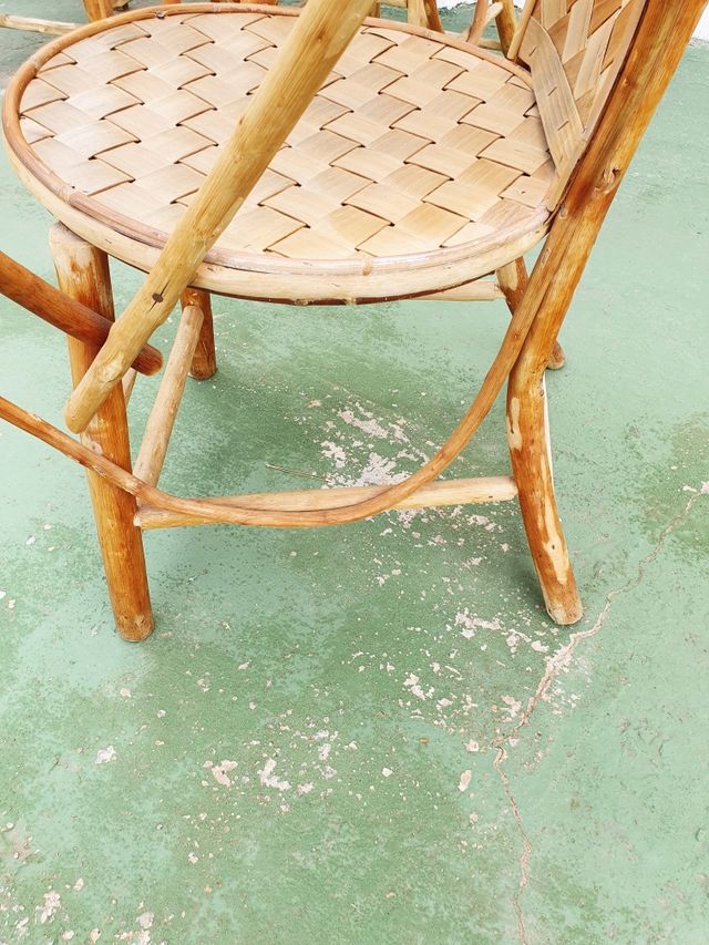 Sillas artesanales vintage de segunda mano por 320 € en Madrid en WALLAPOP