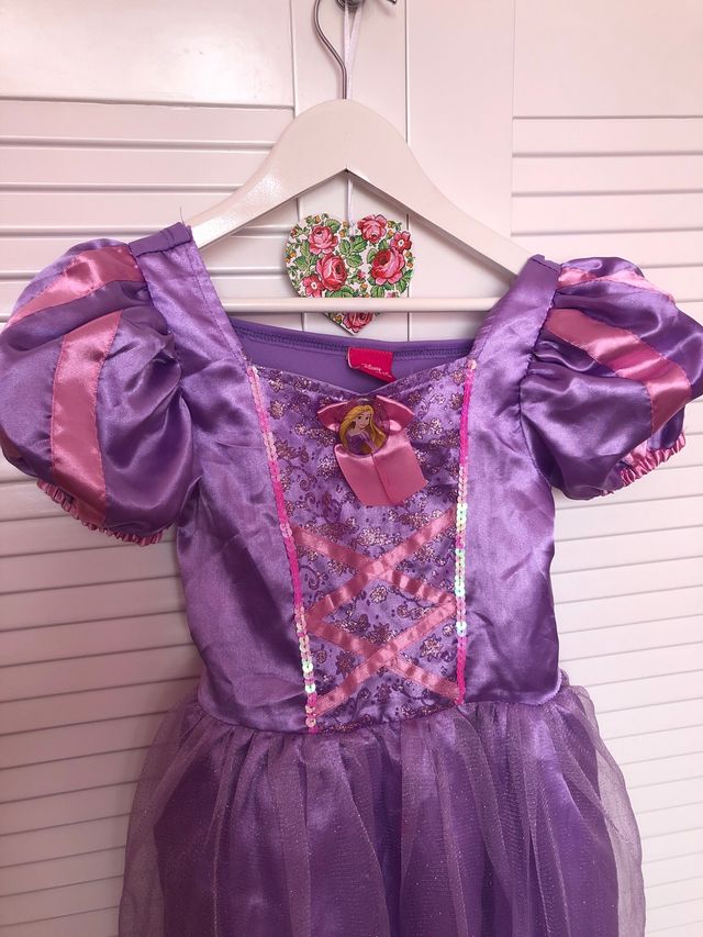 Disfraz Disney Rapunzel 5-6 años 116cm