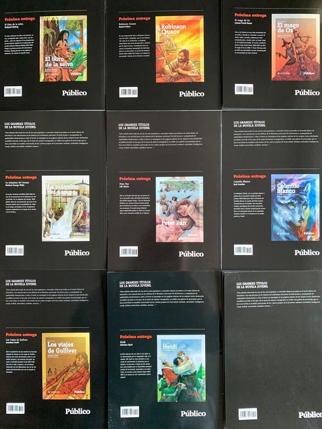 COLECCIÓN GRANDES TÍTULOS DE LA NOVELA JUVENIL