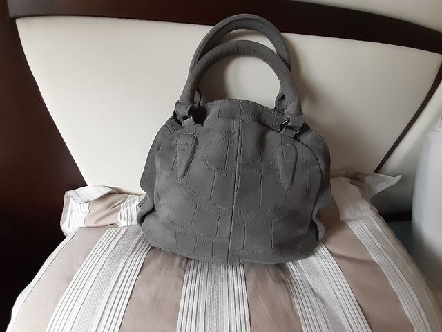 Bolso de piel Gris LIEBESKIND BERLIN