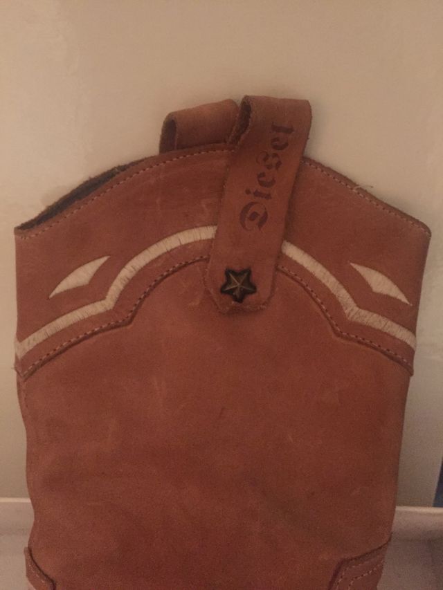 Botas camperas-cowboy Diesel T.37