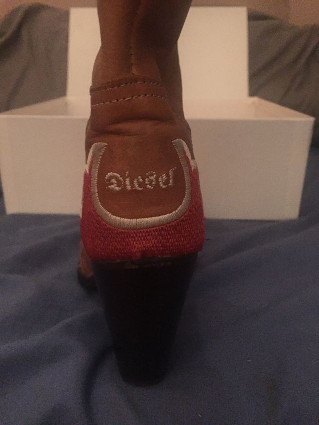 Botas camperas-cowboy Diesel T.37