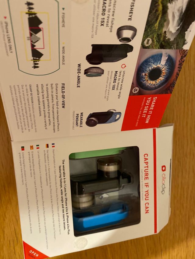 Olloclip 4 en 1 Lentes iPhone 6/6s y 6/6s Plus